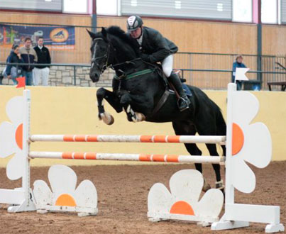 Indoor show jumping
